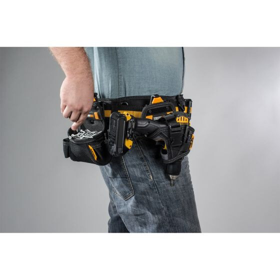 TOUGHBUILT TB-CT-20-S Drill Holster Small Tool Belt Holder Pouch Utility Waist