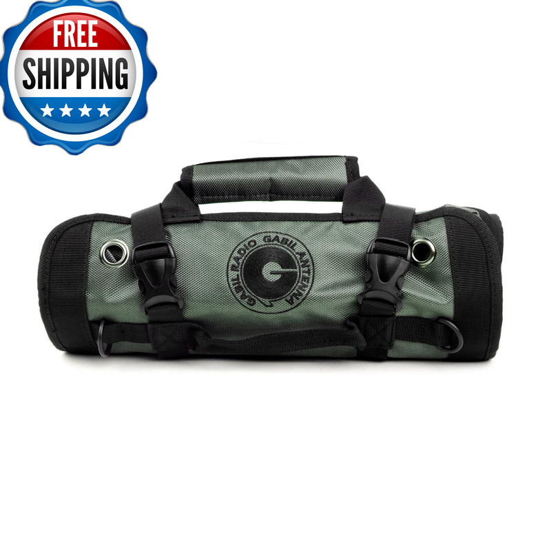 Gabil Antenna Roll Bag For Ham Radio Gr-Arb01 Army Green 1680D Water-Resistant