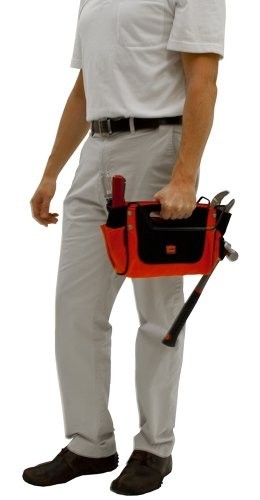 Nylon Cargo Hold Tool Pouch for Ladders – Essential Ladder Accessory, Durable De