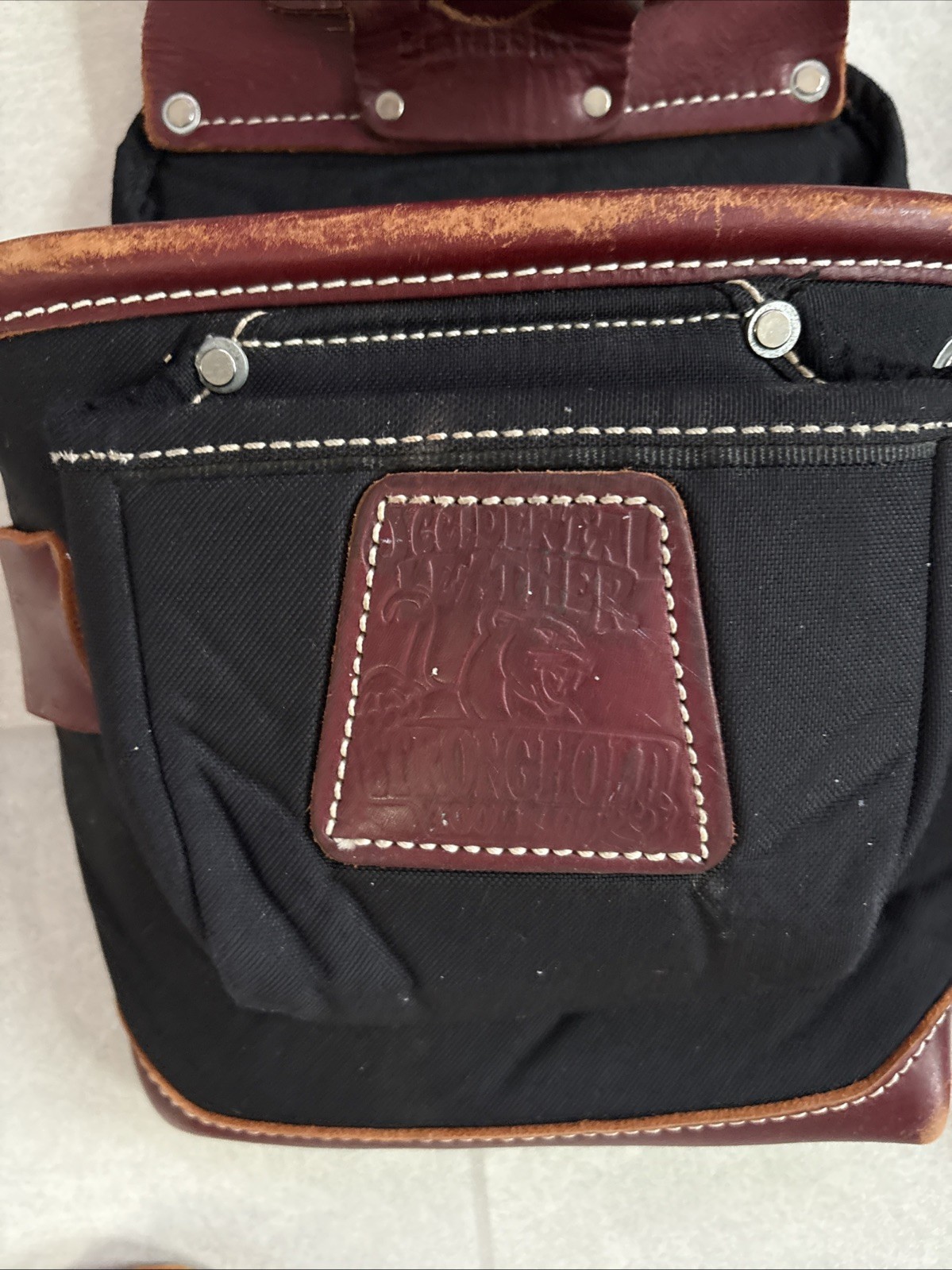 Occidental Leather 8580 FatLip Tool Bag Set and Suspenders – XL