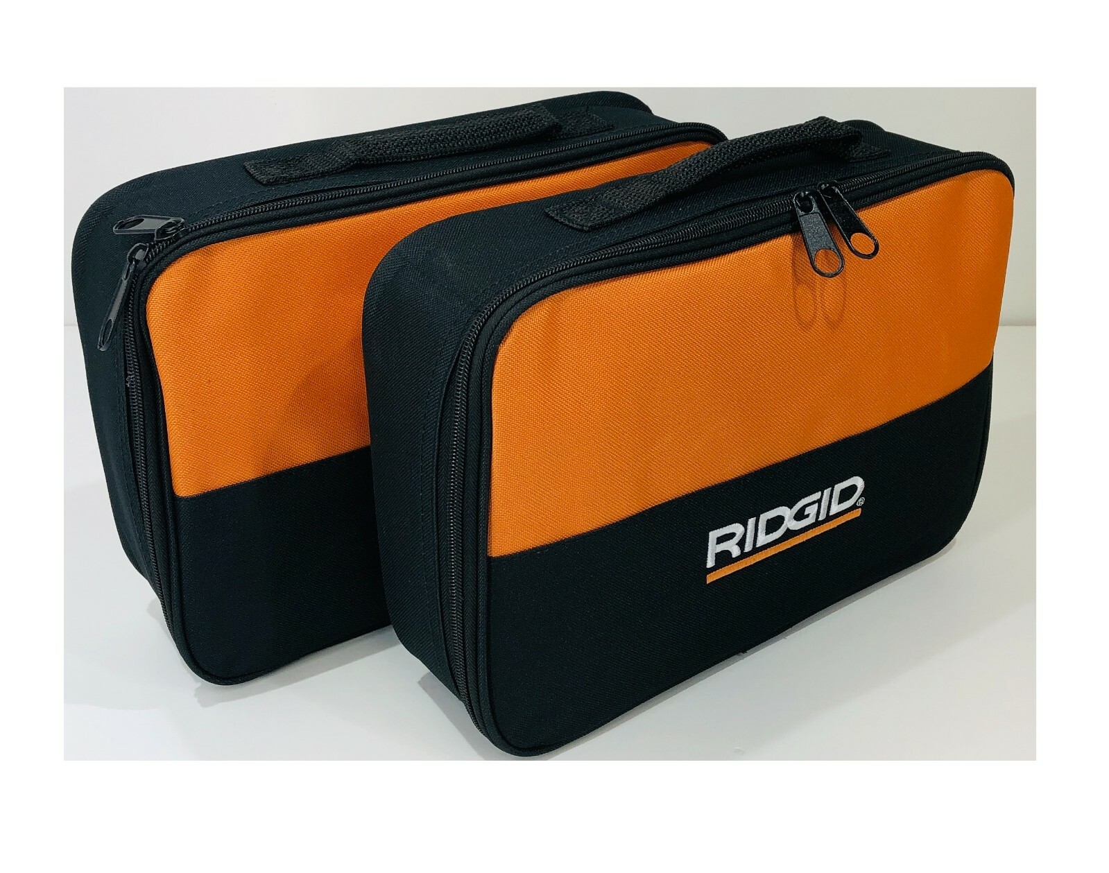 NEW 2 Pack of RIDGID Tool Bags 12x8x3 Flat Bag