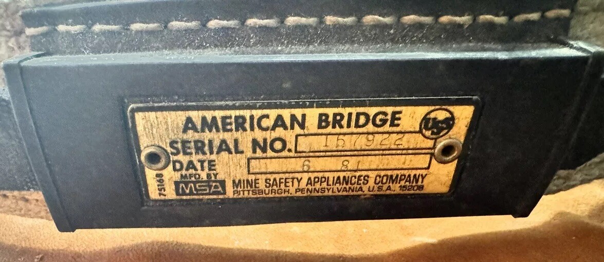 AMERICAN BRIDGE COMPANY QUICK RELEASE TOOL BELT