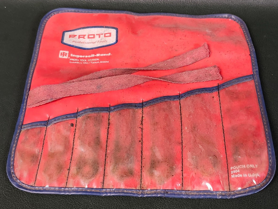 Proto Tools 2404 **POUCH ONLY** Made In USA 10X10