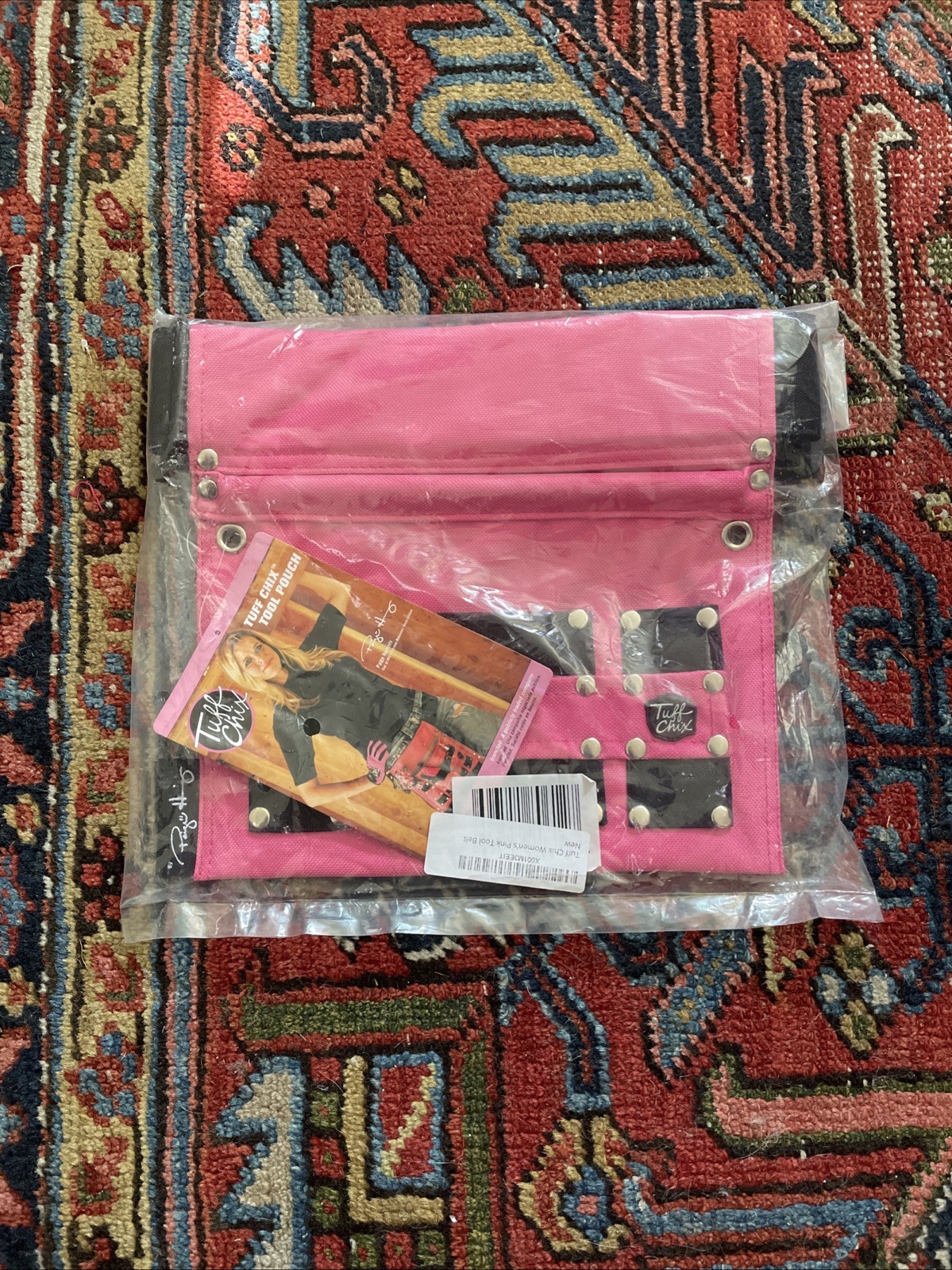 NWT Tuff Chix Women’s Waist Canvas Tool Belt Pouch Pack Hot Pink Ironclad