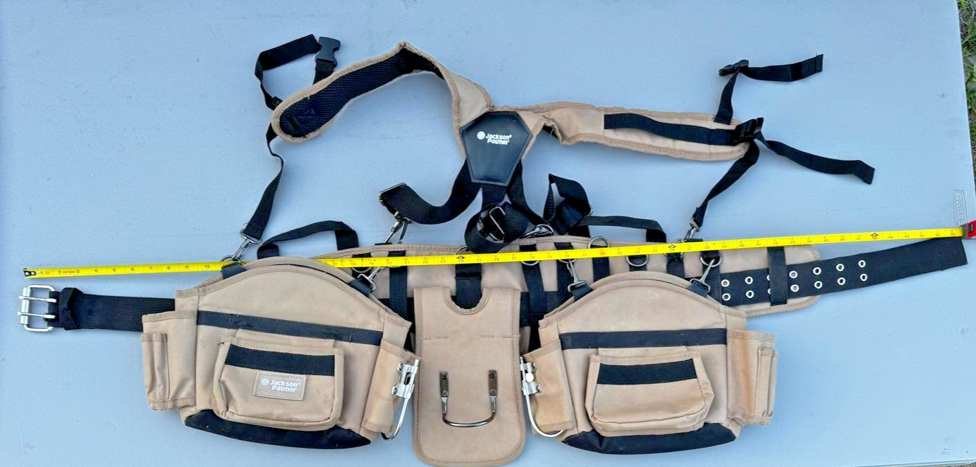 Tool Rig Belt Bag Construction Carpenter Pouch Jackson Palmer