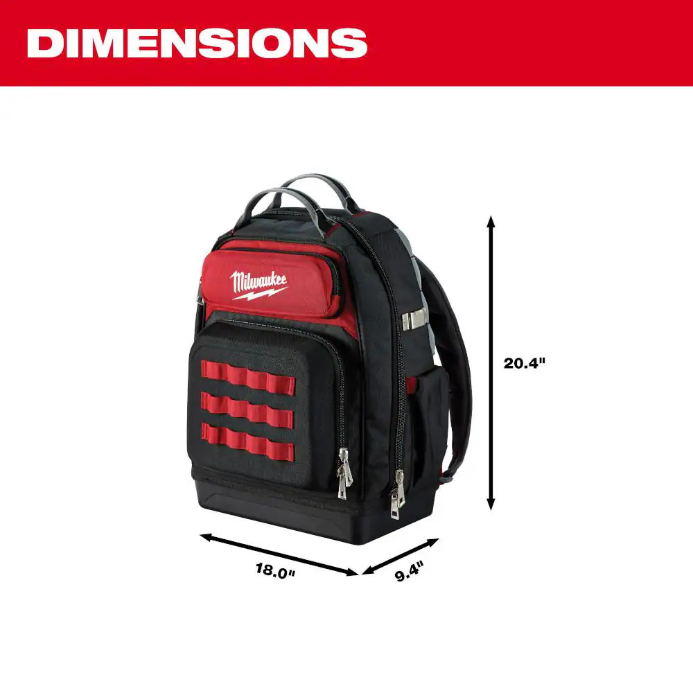 15 In. Ultimate Jobsite Tool Backpack