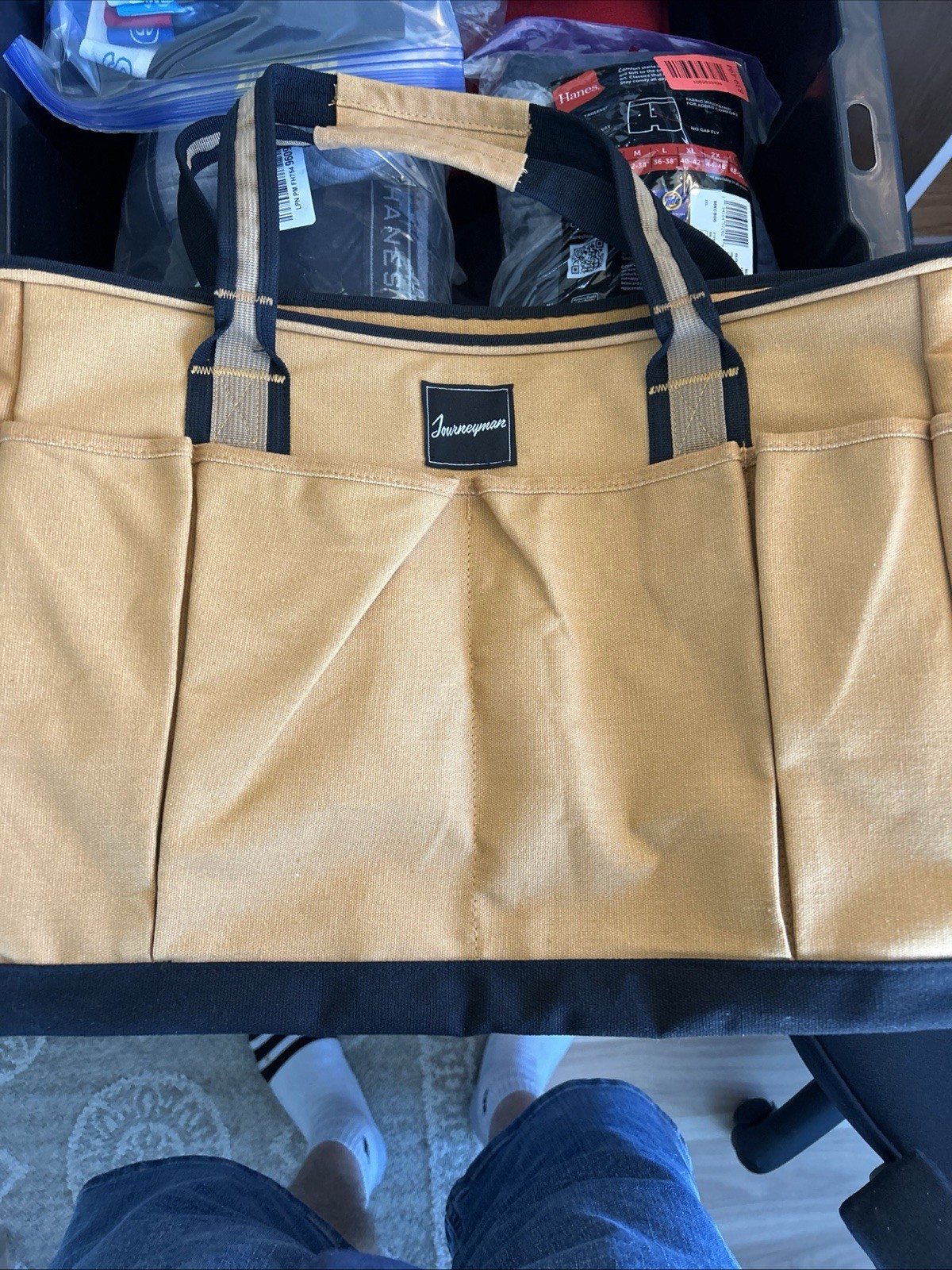 Journeyman Canvas Tool Tote New Without Tags See Pics For Dimensions