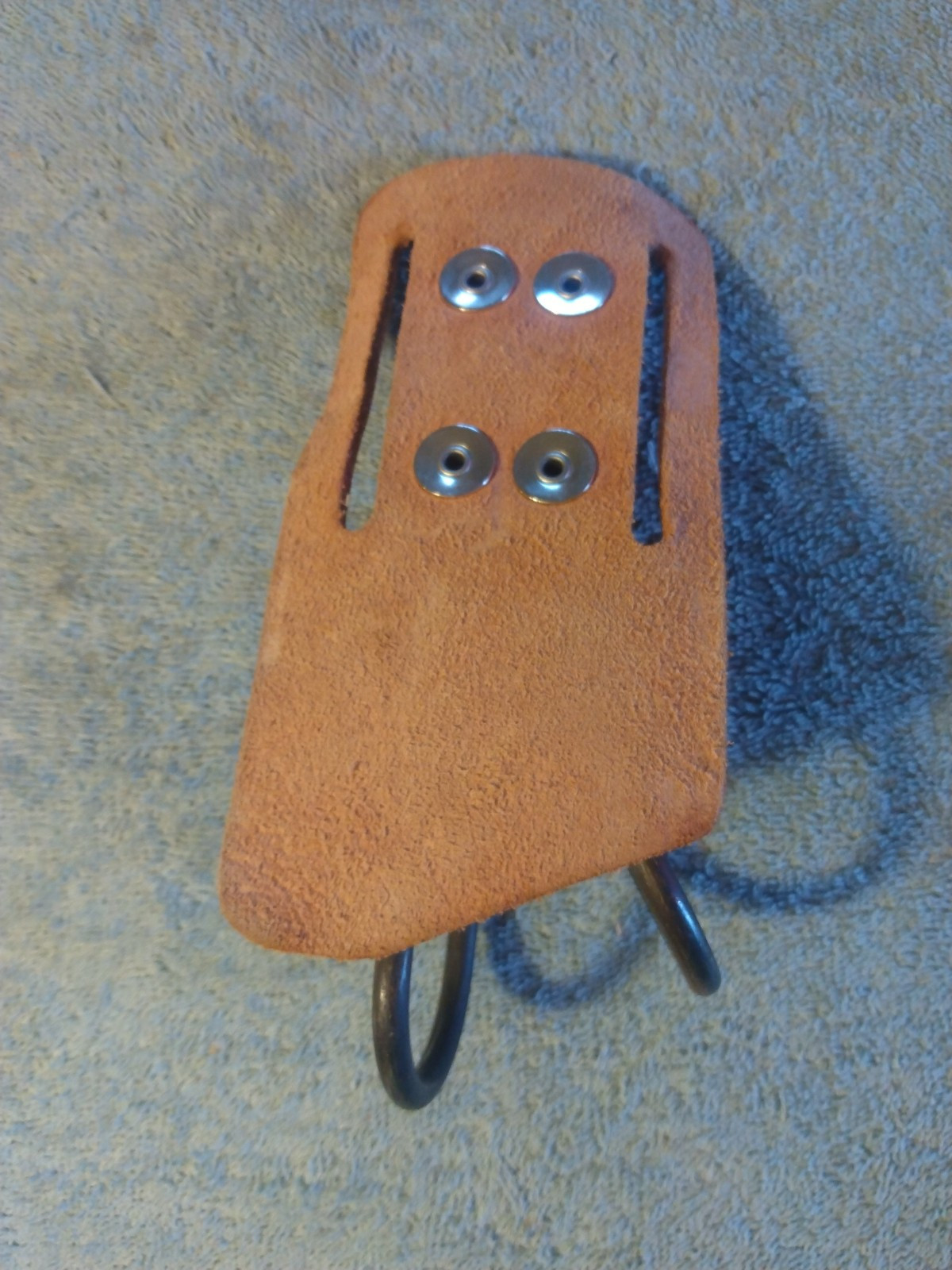 VTG Ryobi Leather & Steel Hammer Holder 3″ x 6.5″