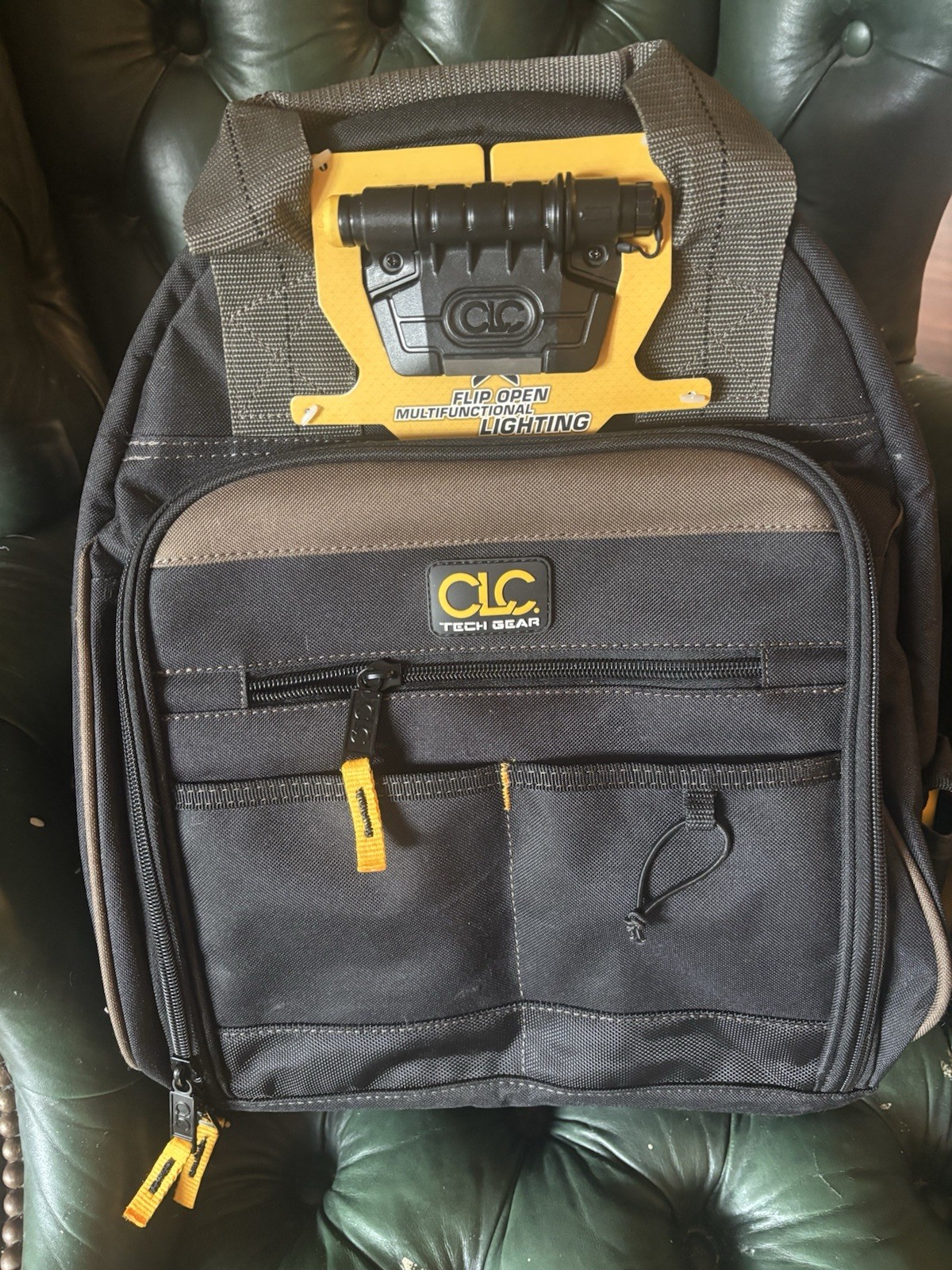 CLC L255 TECH GEAR™ 53 Pocket – Lighted Backpack 16 AA Batteries Included