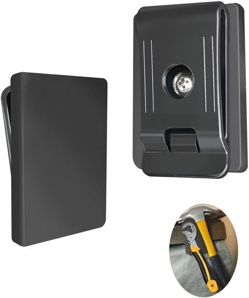 2PCS Heavy Duty Magnetic Tool Holder Belt Clip Organizer for Tools