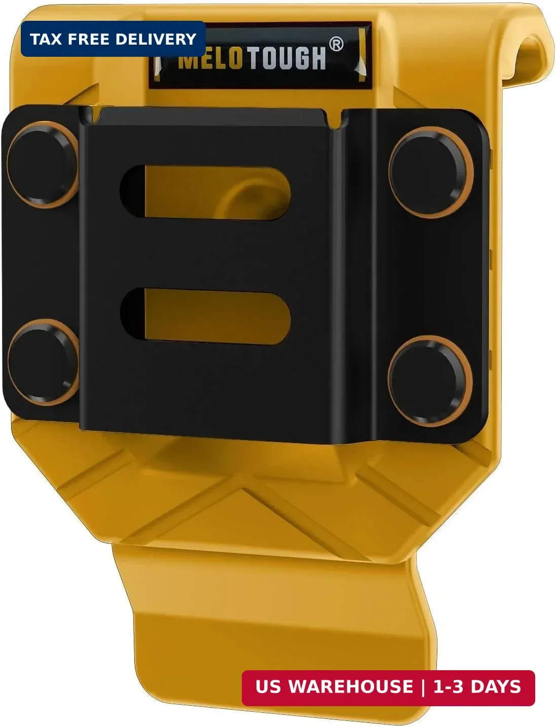 MELOTOUGH Drill Belt Clip,Drill Holder for Tool Belt,Measuring Tape Holder for I