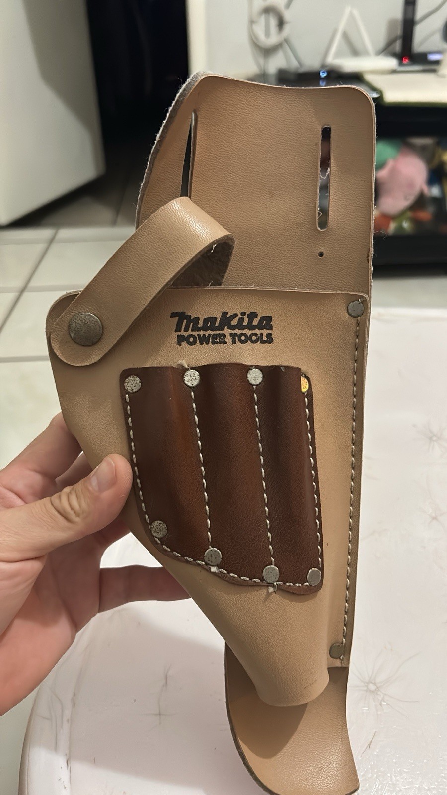Makita Leather Drill Holster Right-Hand Power Tools