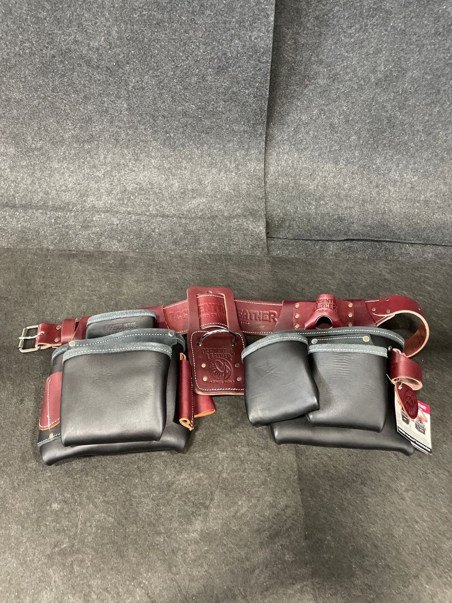 OCCIDENTAL LEATHER B5080DB Size M Pro Framer Set Tool Belt – Black