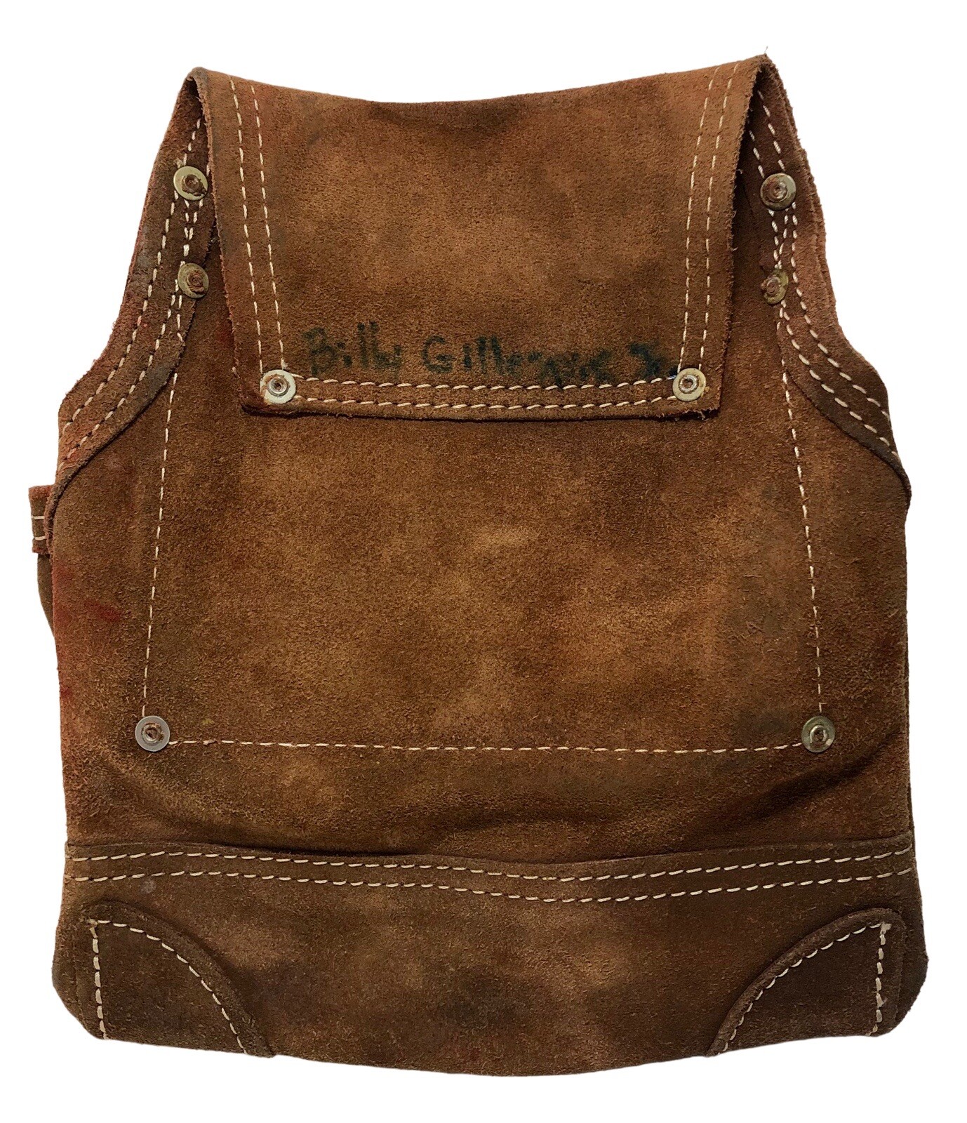 AWP General Construction Carpenter Tool Rig Bag Pouch Suede Leather *READ*