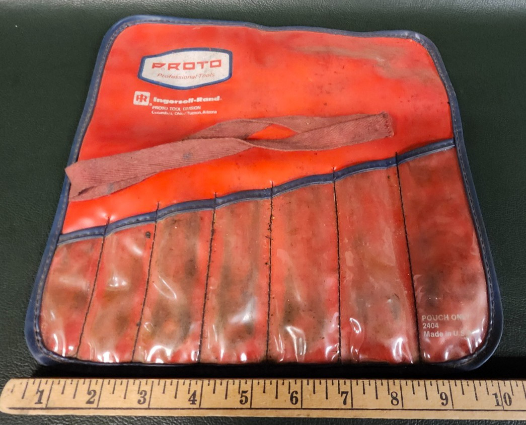 Proto Tools 2404 **POUCH ONLY** Made In USA 10X10