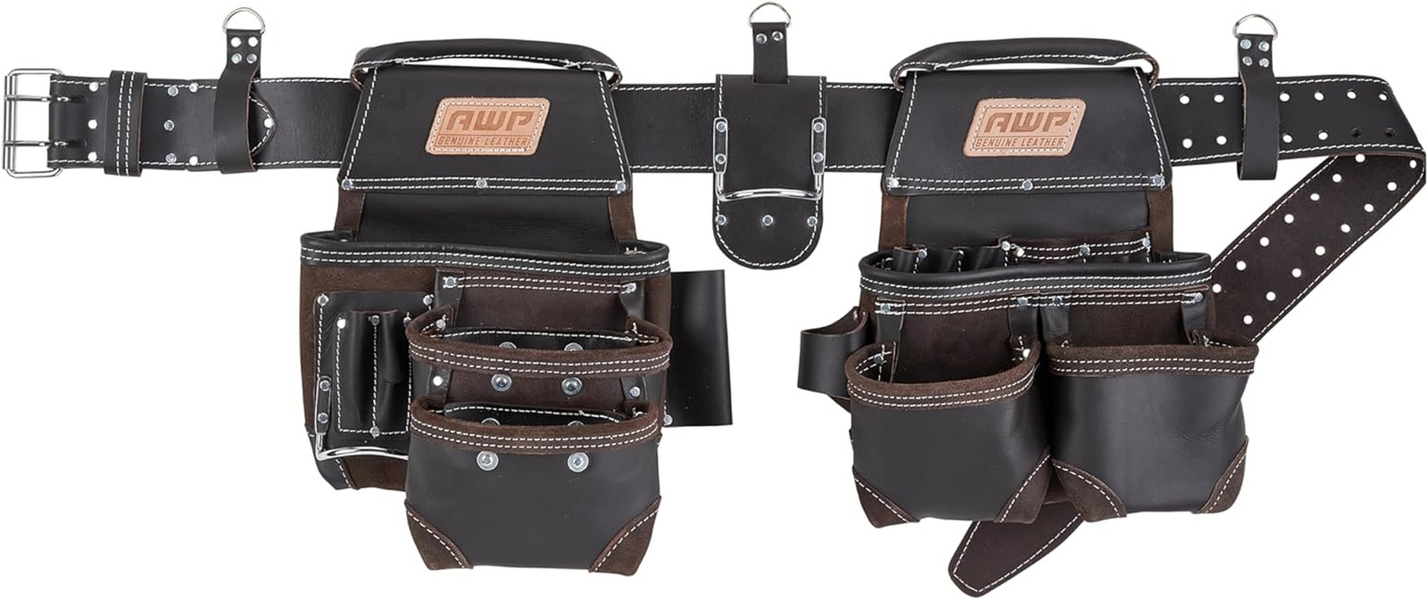 Tool Belt Tool Rig, Durable Premium Utility Belt Organizer for Men & Women, Util
