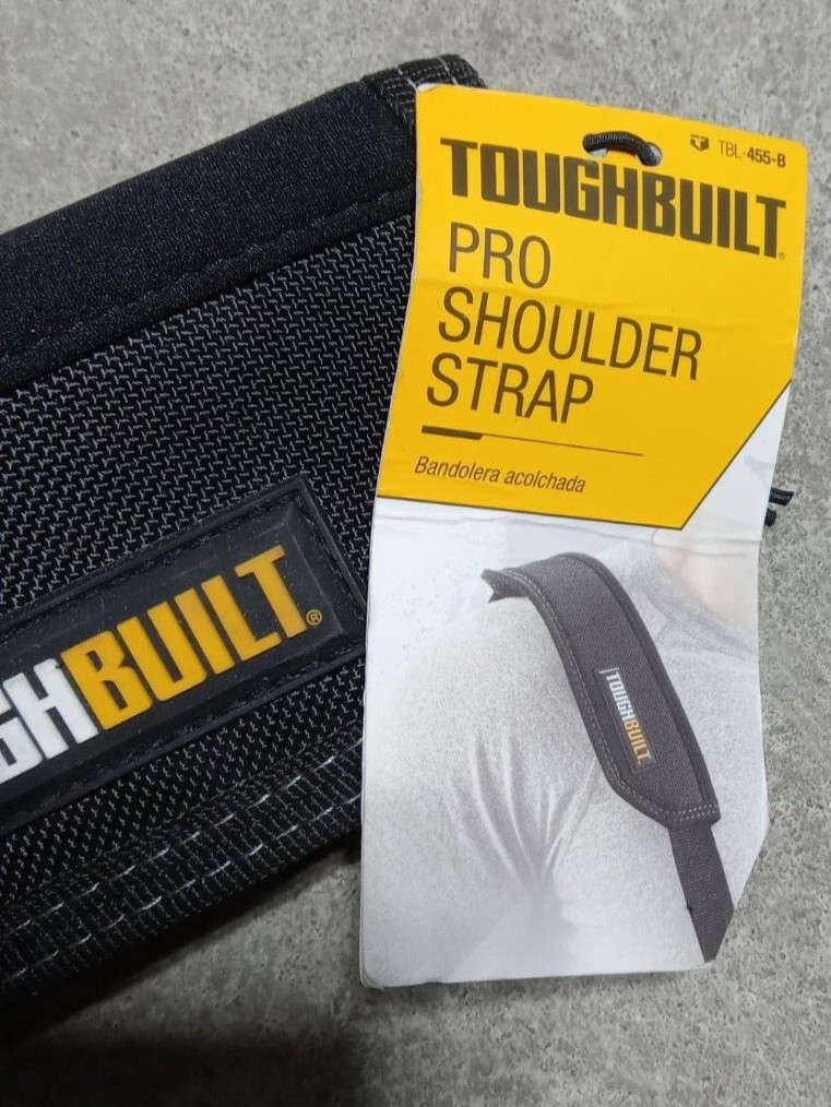 Toughbuilt Pro Shoulder Strap – Universal Tool Strap – Carry Heavy Loads