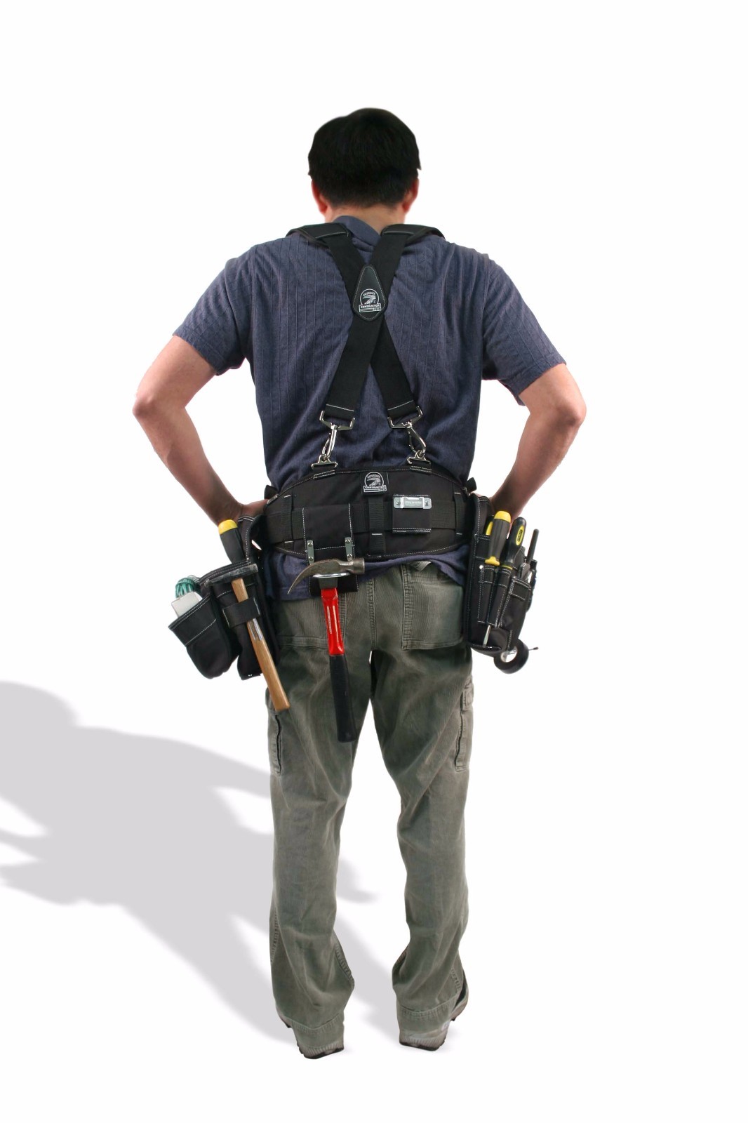 Gatorback B606 Suspenders for Tool Belts. Carpenter, Electrician, Contractor
