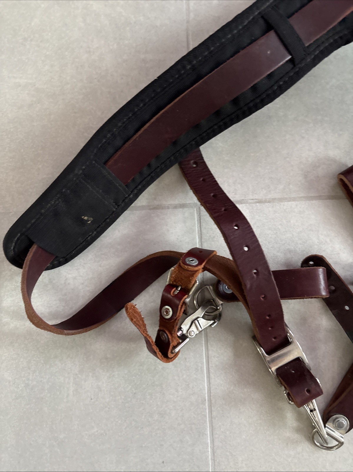 Occidental Leather 8580 FatLip Tool Bag Set and Suspenders – XL