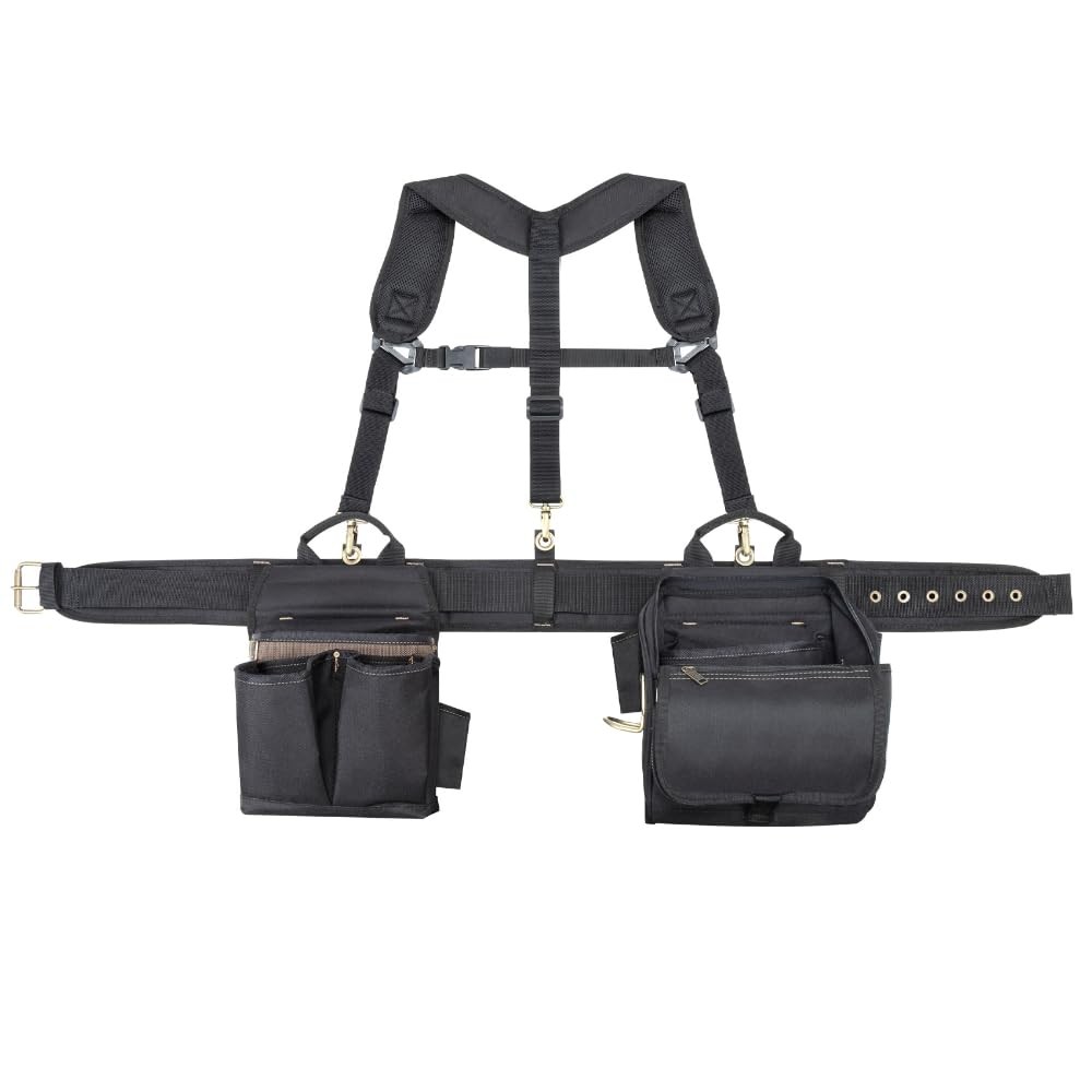 Clc Ercraft 1608 Electrician’s Comfort Lift Combo Tool Belt 28 Pocketblack