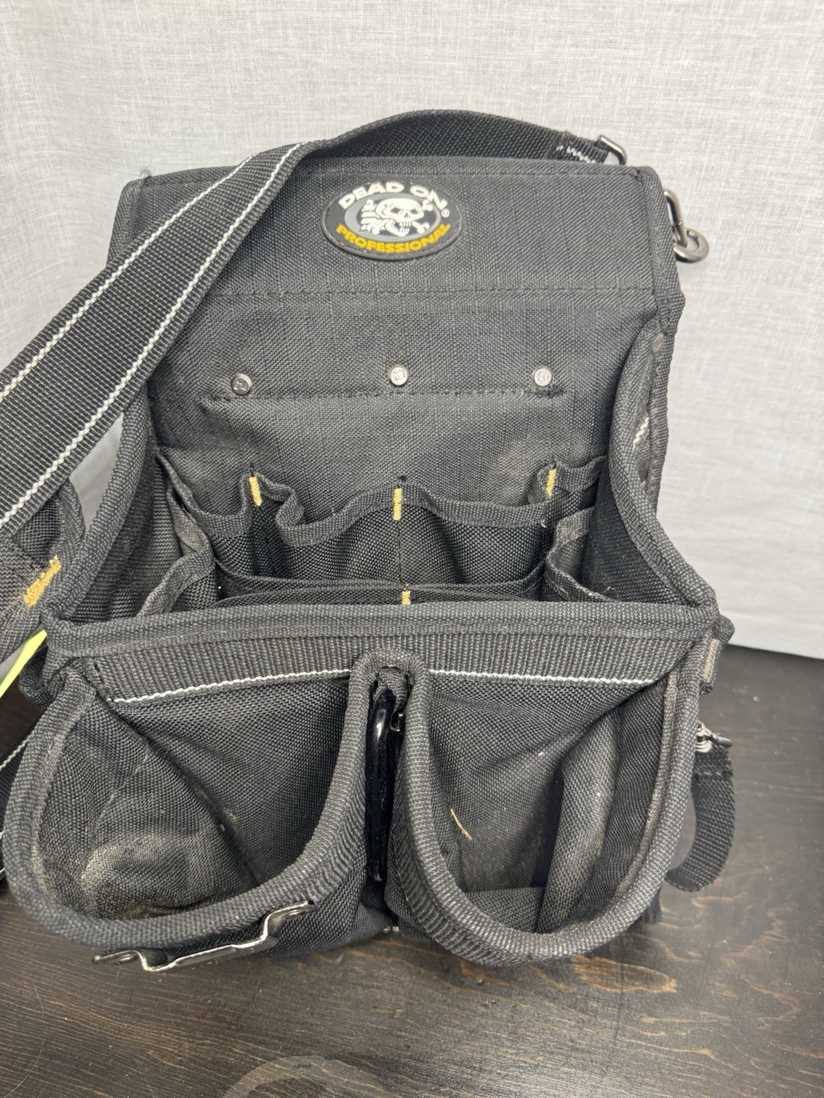 Dead-On Tools Journeyman Electrician Work Belt/Tool Carry Shoulder Strap