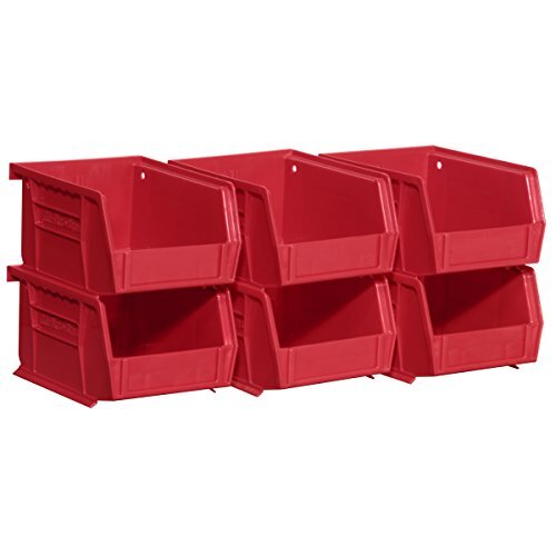 30210 AkroBins Plastic Hanging Stackable Storage Organizer Bin, (5-Inch x 4-I…