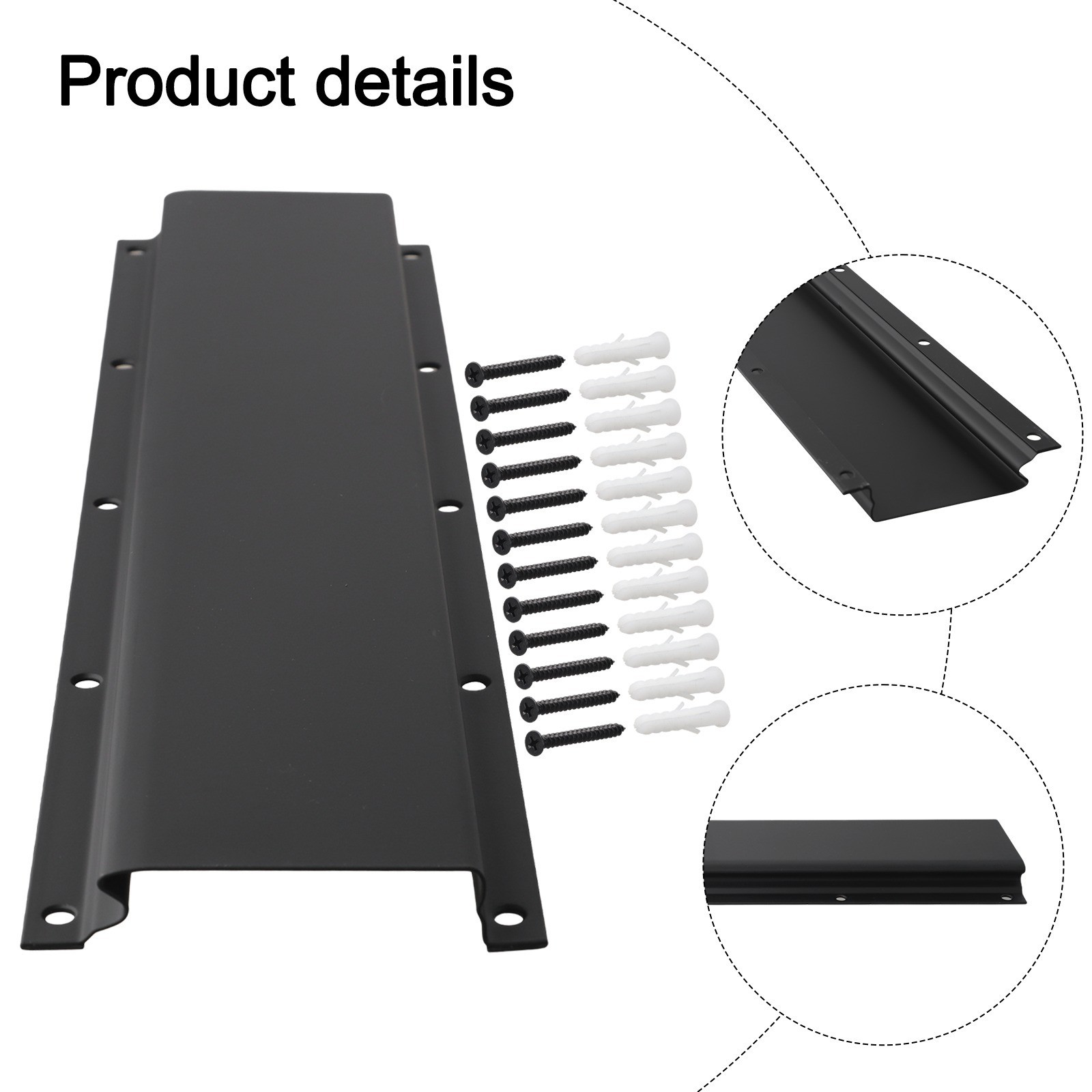 Sleek Design Wall Mount Rack Perfect for Organizing Various Tools Easily