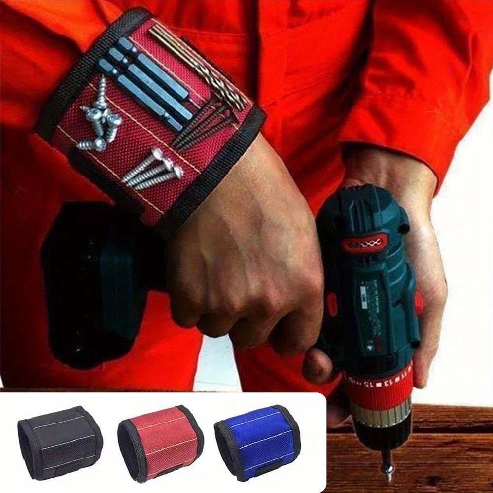 Heavy – Duty Reinforced Impact – Resistant Wristband Compatible with Iron Nails