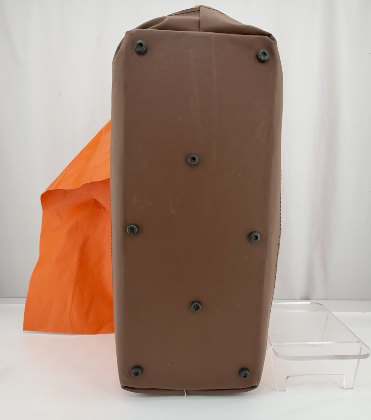KlKlein 5180 Extra Large Orange Vinyl Equipment Tool Bag USA Made
