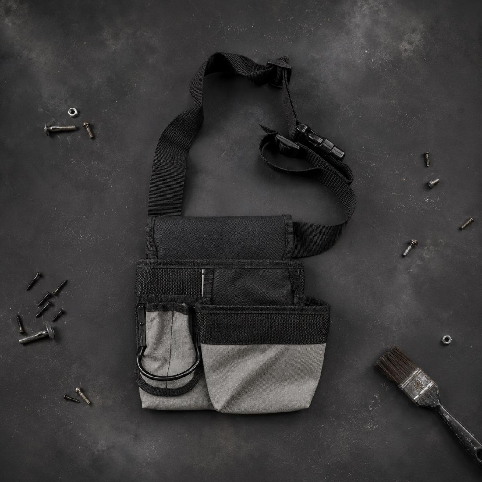 Canvas Tool Bag Multiple Pockets accessibleTop Tool Bag Reinforced Reinforced