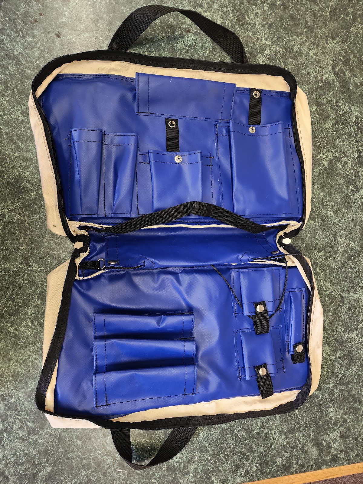 RIPLEY COMPANY CANVAS HEAVY- DUTY TOOL BAG MADE IN USA