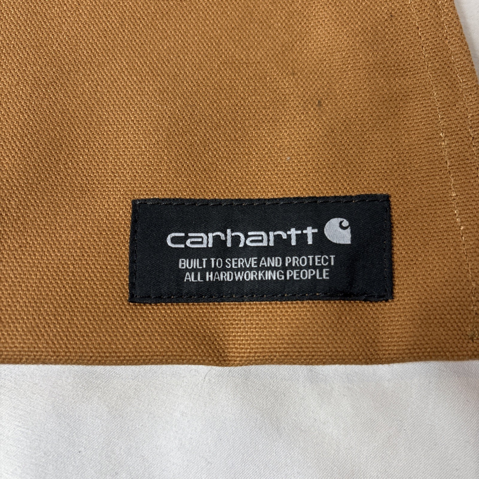 Carhartt Firm Duck Waist Apron Adjustable Tool Belt Quick Release A09 Brown 2XL