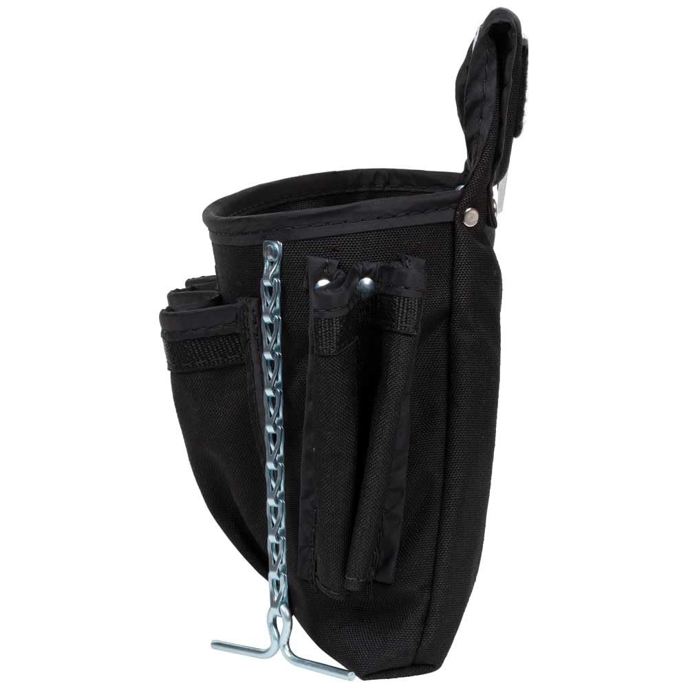 Klein Tools 5719 Tool Pouch, Powerline Series Utility Pouch 18-Pocket, Black