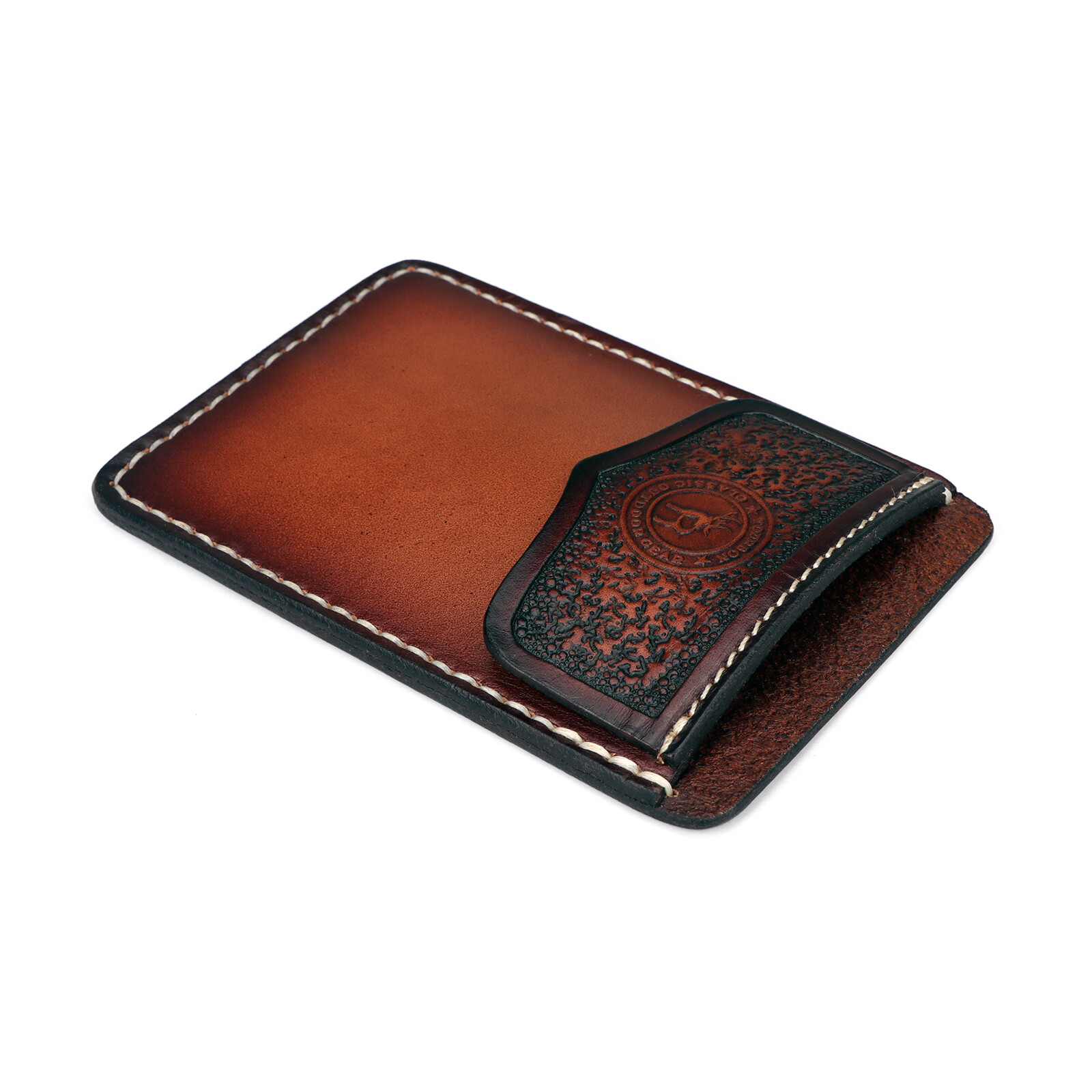 TOURBON Leather Shirt Pocket Protector Pen Organizer Jacket Pouch Doctors Nurses