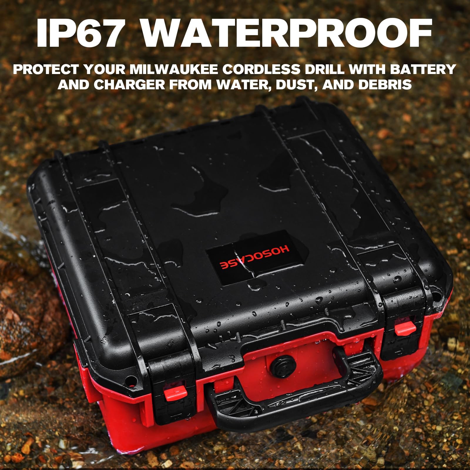 Tool Case for Milwaukee M18 Impact Drill Driver Combo Kit – Tool Box for Milw…