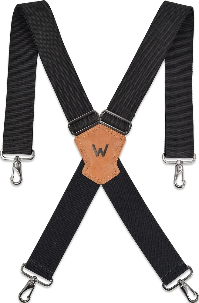 WELKINLAND 2Inch Men’s Heavy Duty Suspenders w/Hooks For jeans