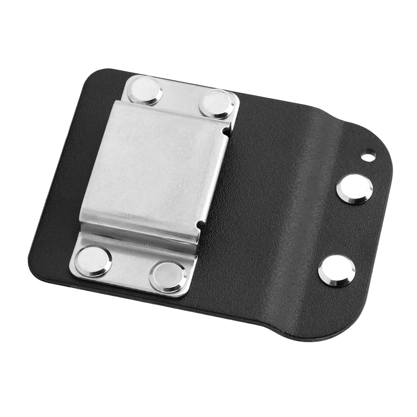 Belt Clip On Tape Measure Holder Black Metal Tool Holster For Drills Nailers