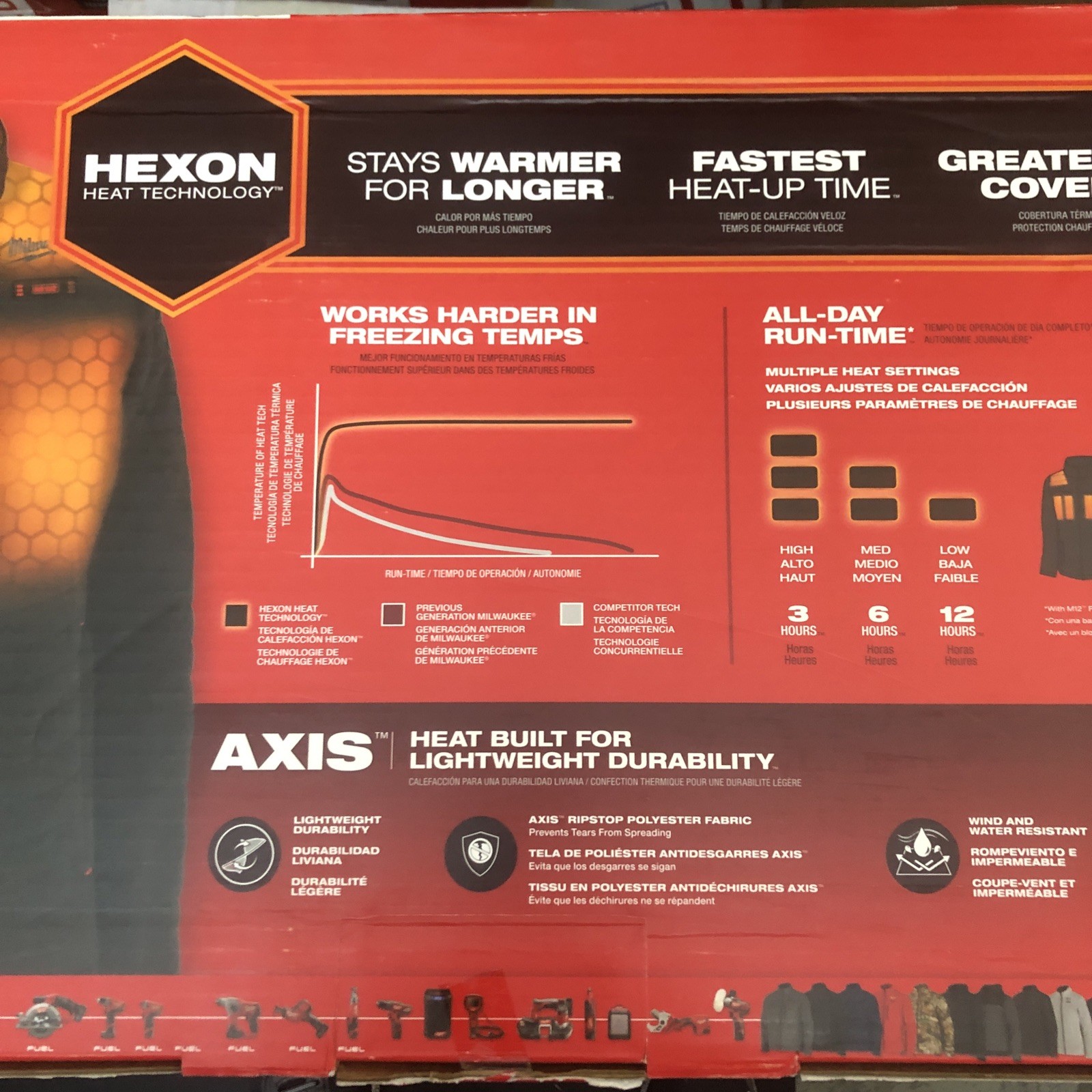 Milwaukee AXIS M12 Women’s Heated Jacket Kit Hexon Black F102B-21L New Complete