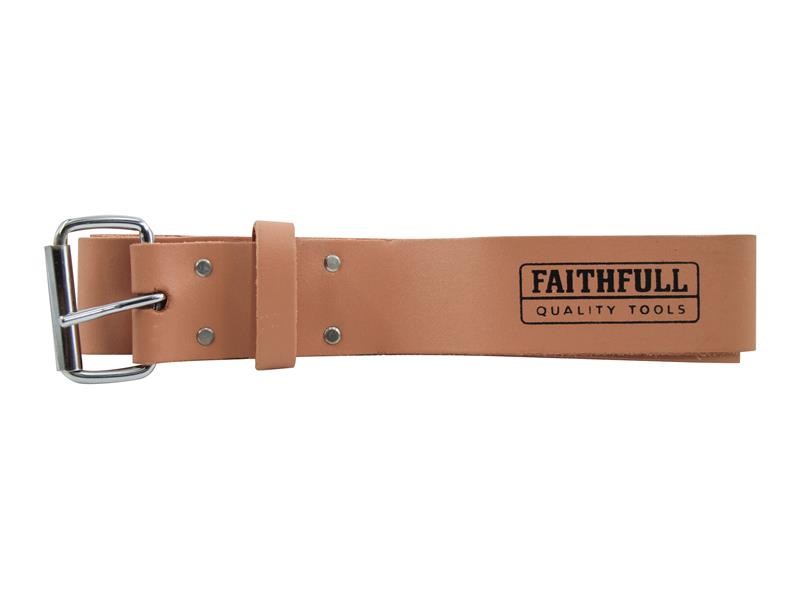 Faithfull Heavy-Duty Leather Belt 45mm Wide FAILB134