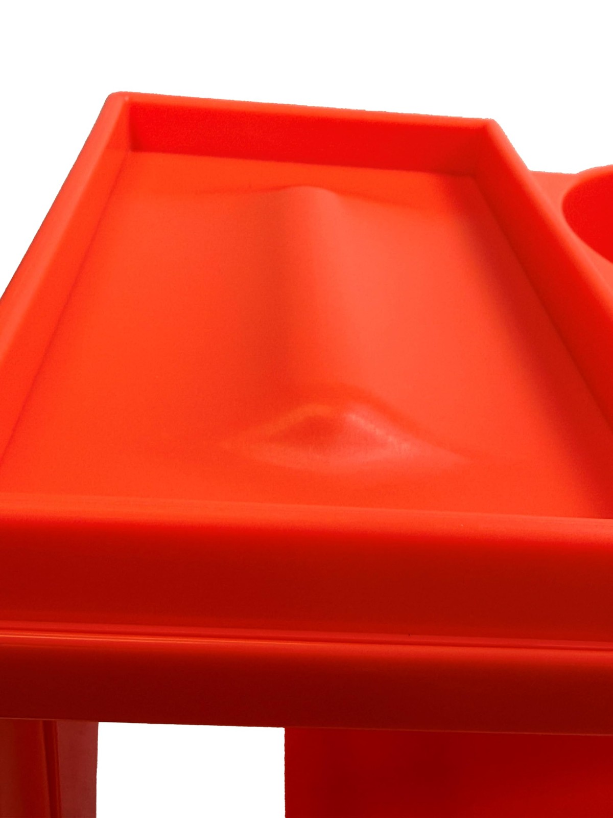 The 4N1 Bucket Truck Tool Organizer with Flat Rack Tray, Cup Holder and Storage