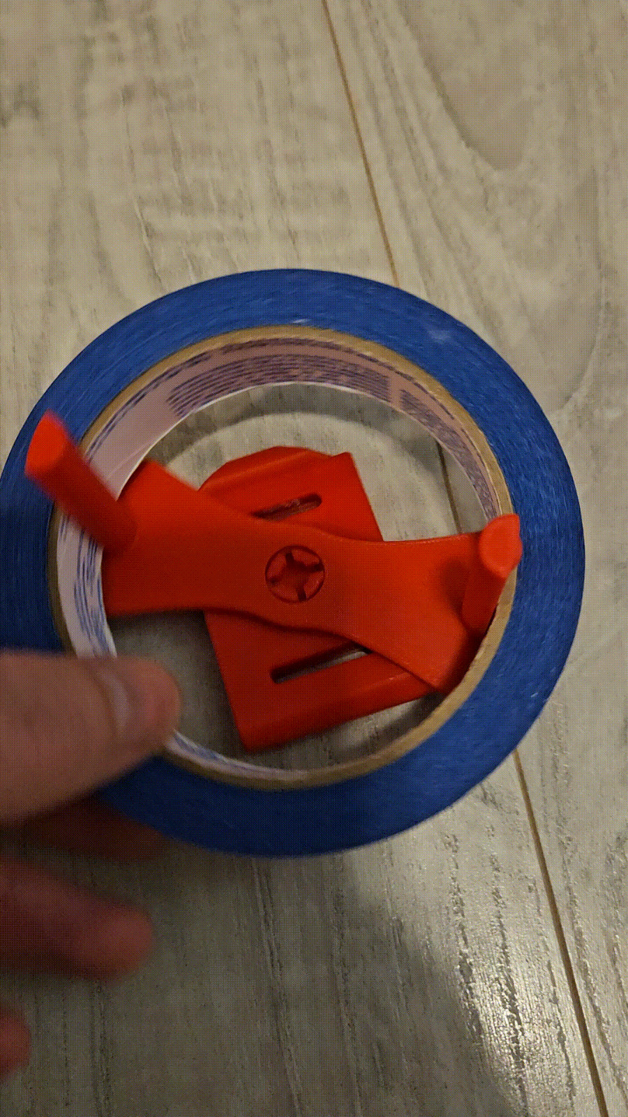 Painters tape Belt Clip holder