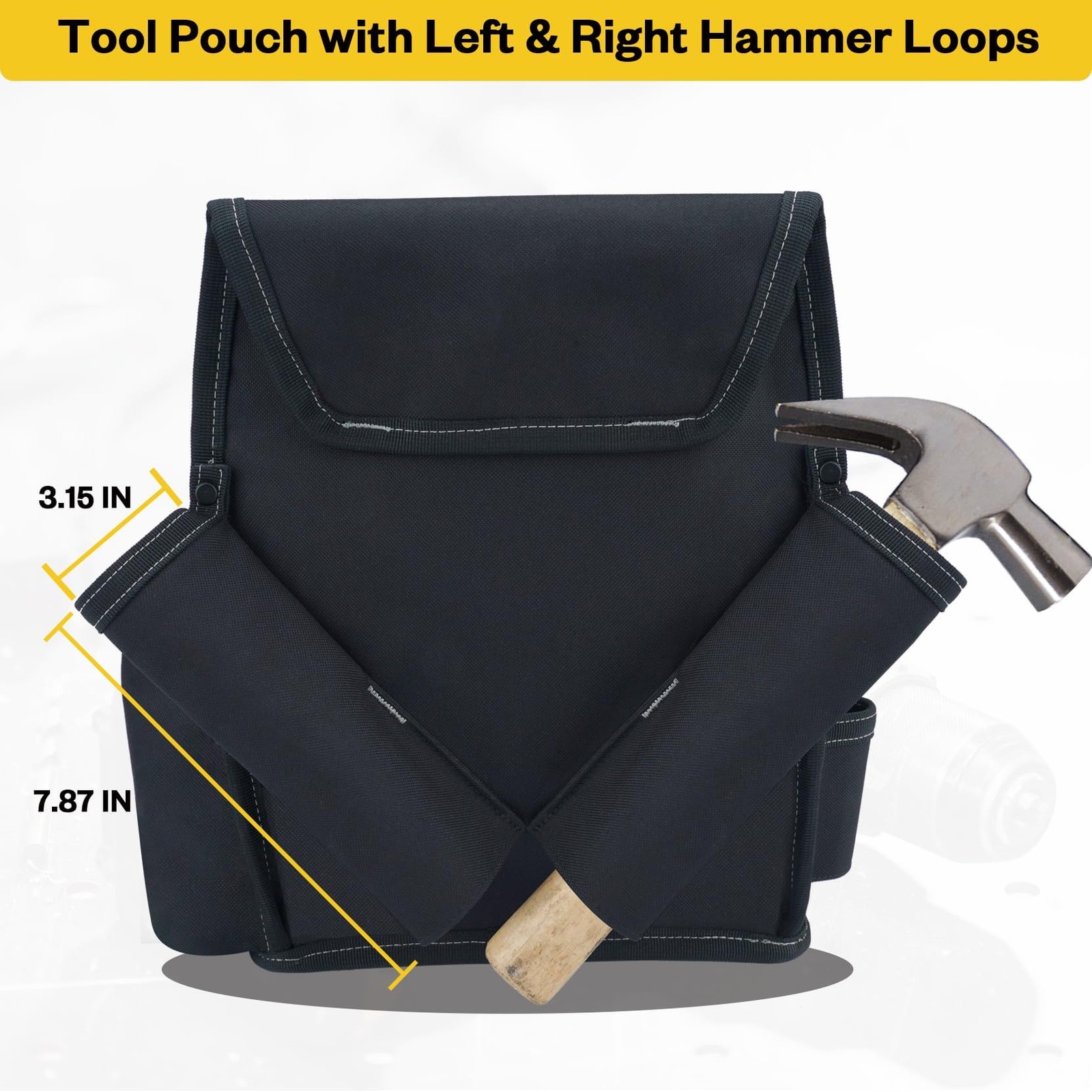 MELOTOUGH Professional Tool Belt Pouch,Small Tool Pouch with Belt,Left/Right …