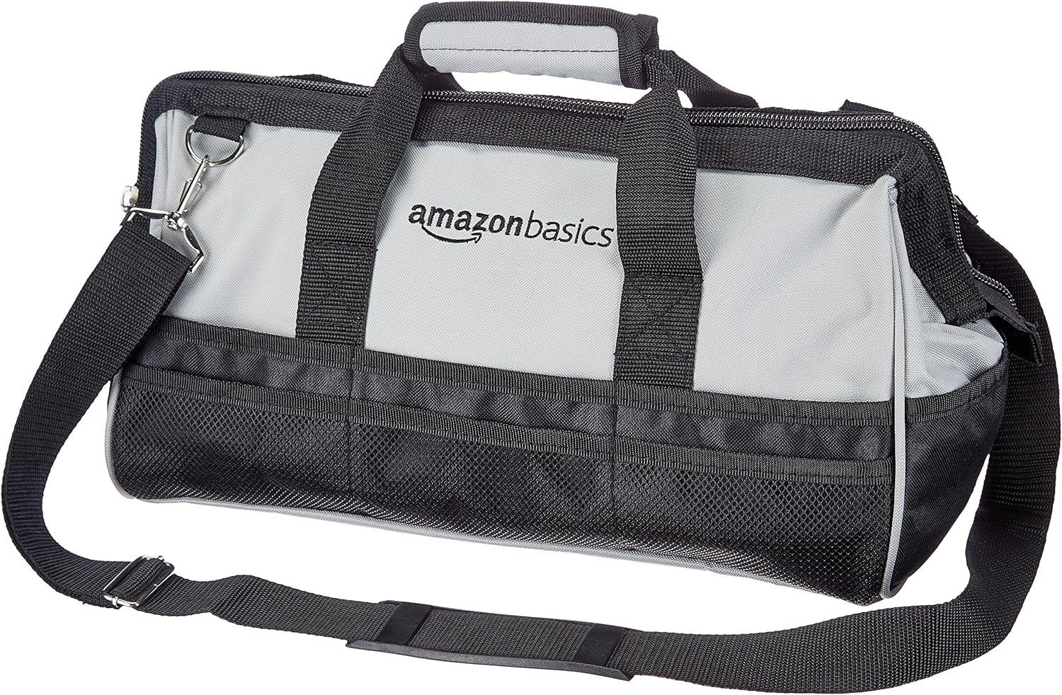 Amazon Basics Durable Wear-Resistant Base, Tool Large Standard Bag with Strap, 1