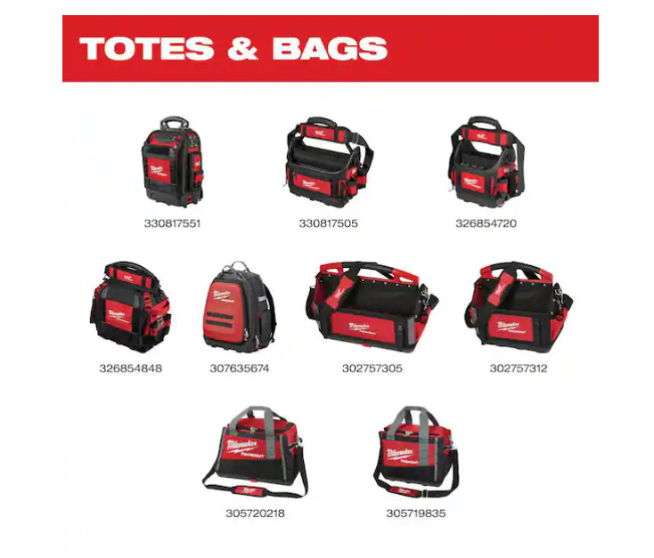 Milwaukee PACKOUT 15 in. Structured Tote – 48-22-8317