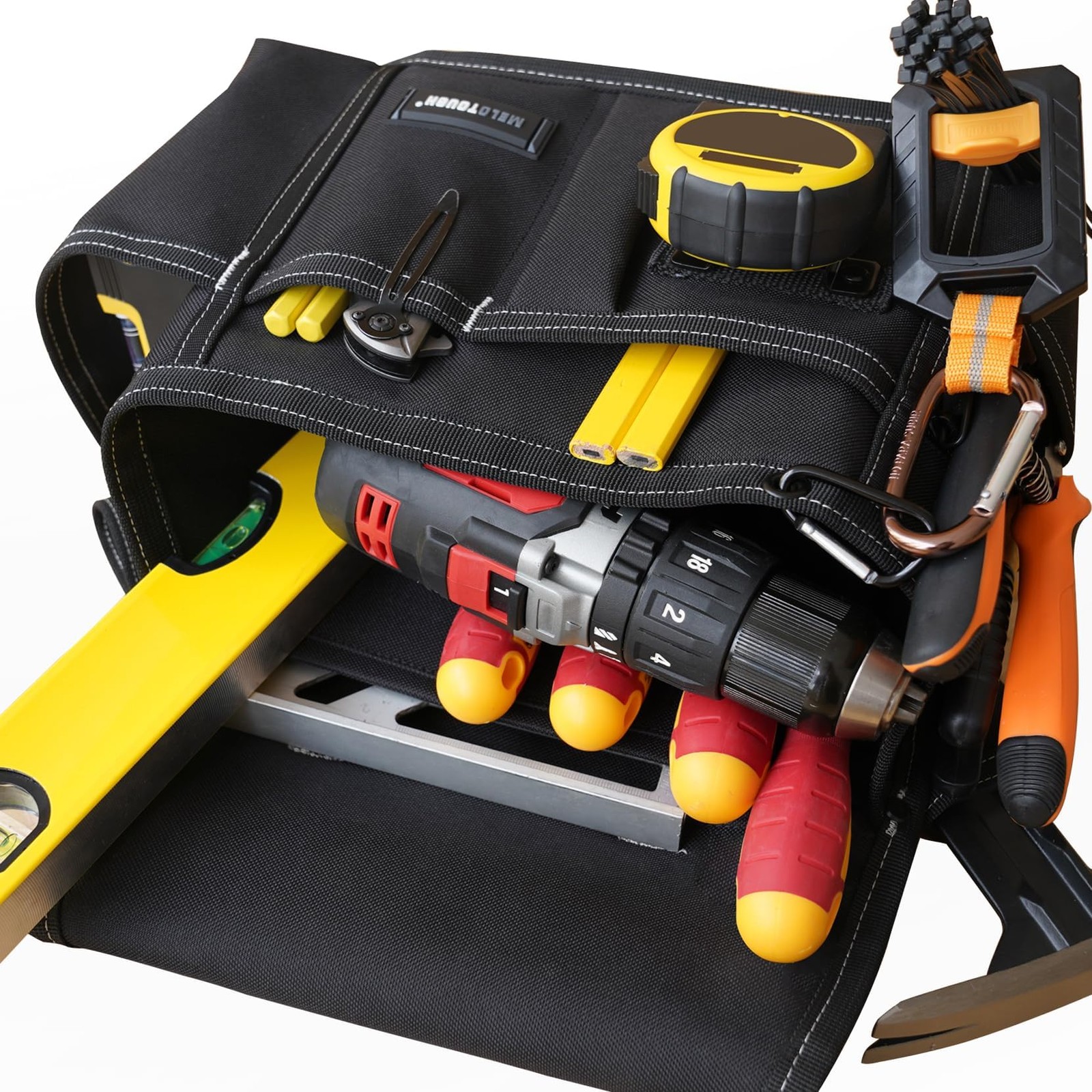 MELOTOUGH Professional Tool Belt Pouch,Small Tool Pouch with Belt,Left/Right …