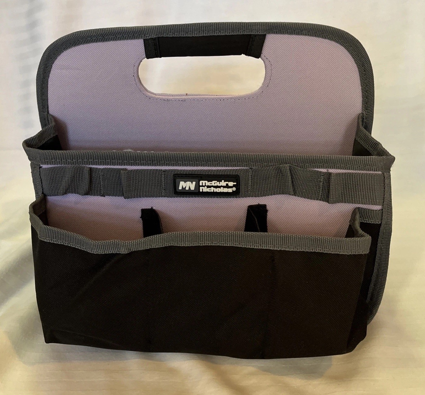 McGuire-Nicholas Tool Bag Garden Tote Pockets Purple