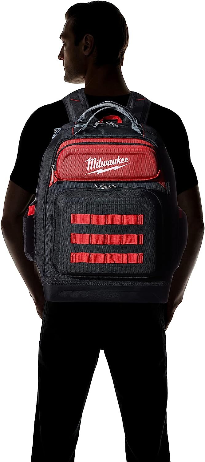 Milwaukee 48-22-8201 Ultimate Jobsite Ballistic Material Backpack 20″ L x 17″ W