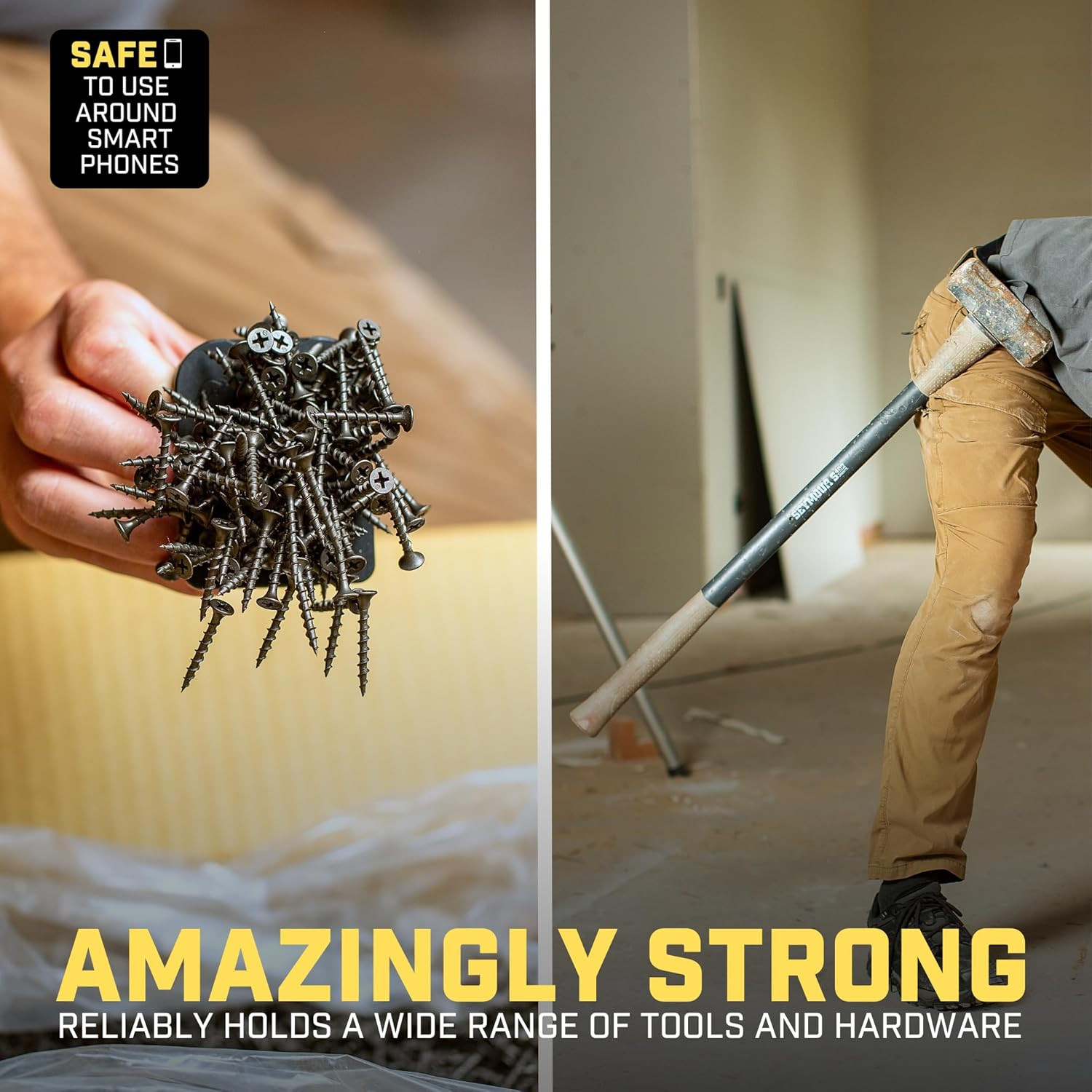 Magmaster | the Original Magnetic Tool Holder – Super Strong – Clip-On Any