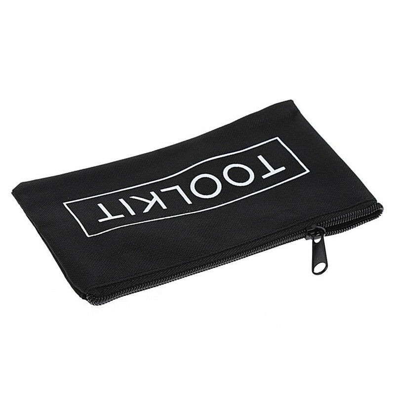 Portable Tool Kit Storage Bag 600D 19*11cm Heavy Duty Canvas Tool Bags