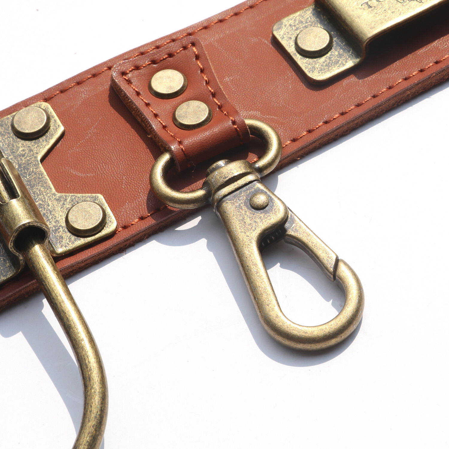 TOURBON Hammer/Wrench/Pliers Hook Holder Electrician Tool Organizer Carrier Belt